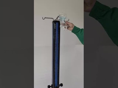 Mesa de operaciones Marco de salmuera Soporte de agua salada Poste de goteo