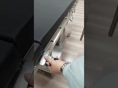 Tabla de brazo quirúrgica de acero inoxidable de 600*150*10 mm con función de rotación horizontal y vertical